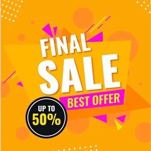 Closet clean out sale!
